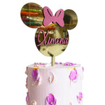 Cake Topper Minnie Mouse Personalizado - 20 Cm (14234)