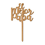 Cake Topper Para El Día Del Padre Personalizado - 20 Cm De Alto (6925)