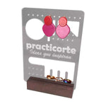 Organizador De Acrilico Rectangular Para Aretes Personalizado