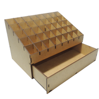 Caja Organizadora De Cosméticos - 26 X 17 X 17 Cm (13024)