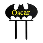 Cake topper de Batman personalizado - 19x20 cm (4221)