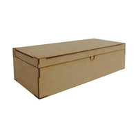 Caja Rectangular Abatible Con Broche