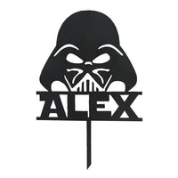 Cake topper de Darth Vader personalizado - 19x29 cm (10839)