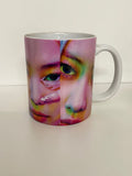 Taza blanca sublimada personalizada 9cm alto