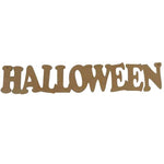 Letras Decorativas De Halloween - 10 X 53 Cm (6321)