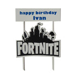 Cake topper Fortnite personalizado- 19x26 cm (10626)